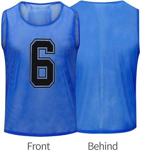 Miniatura 2 de Camiseta de baloncesto,Pinnies Adulto,Chalecos Scrimmage para niños Equipo de entrenamiento de fútbol