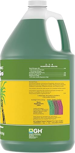 Miniatura 2 de General Hydroponics FloraGro Plant Food, 2-1-6, 1 gal.