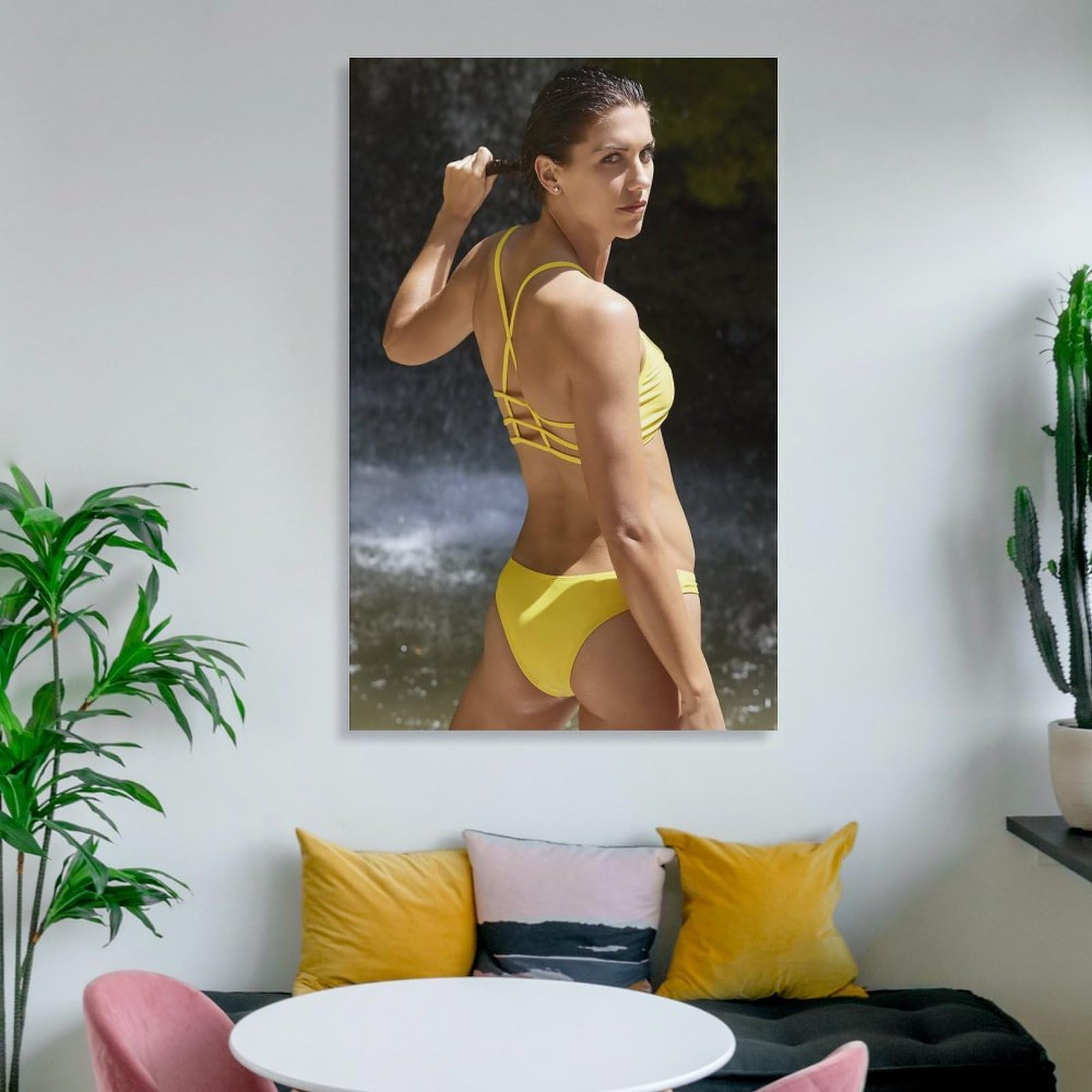 Amazon.com: Female Celebrity Alex Morgan Sexy Poster Painting On Canvas  Wall Art Poster Scroll Picture Print Living Room Walls Decor Home Posters  16x24inch(40x60cm): Posters & Prints