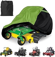 Vista 7 de Cubierta de cortacésped de giro cero con ensacadora y accesorio ROPS, impermeable, resistente, se adapta a cubiertas de cortacésped de hasta 60