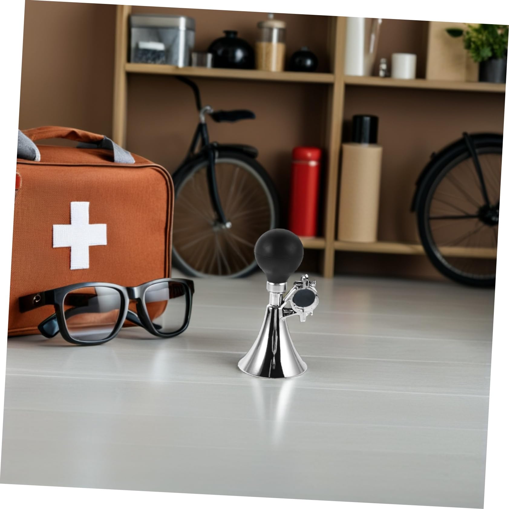 9 Piezas Sonido Fuerte y Manual Timbre de Bicicleta para Bicicletas y Patinetes Diseño y Divertido