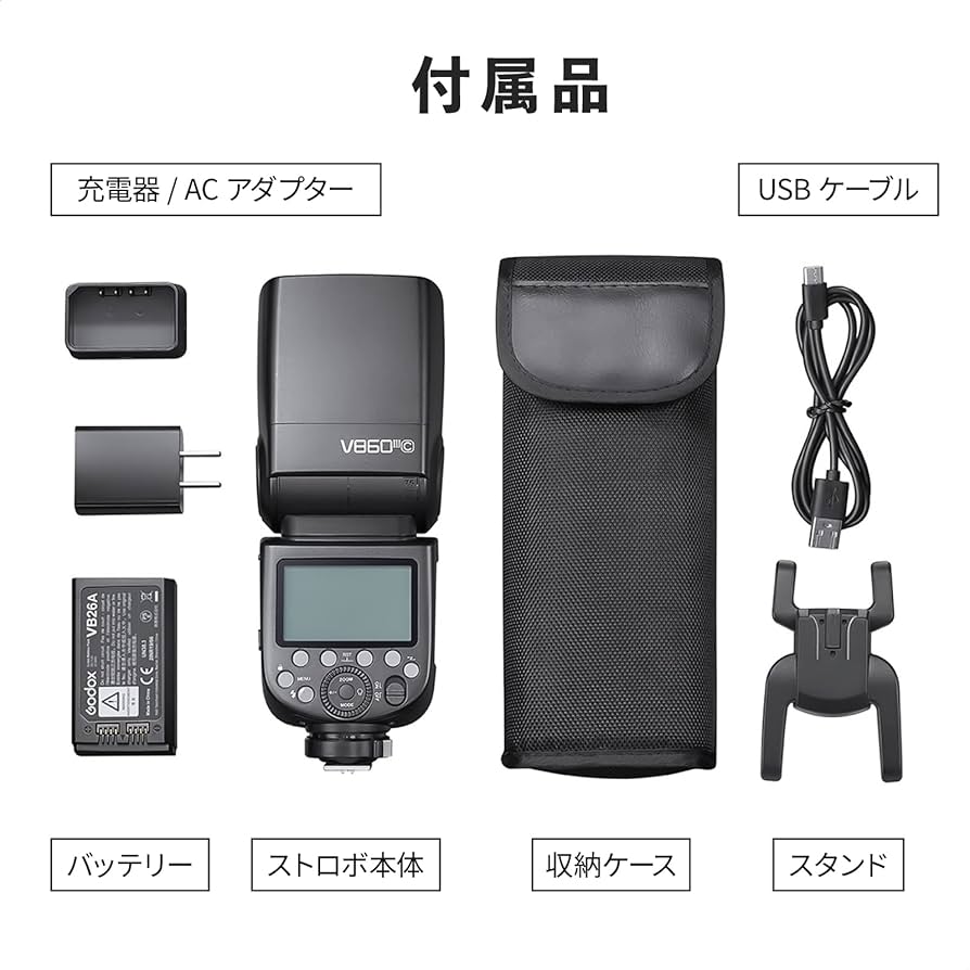 Amazon | 【国内正規品】GODOX クリップオンフラッシュ V860 III C