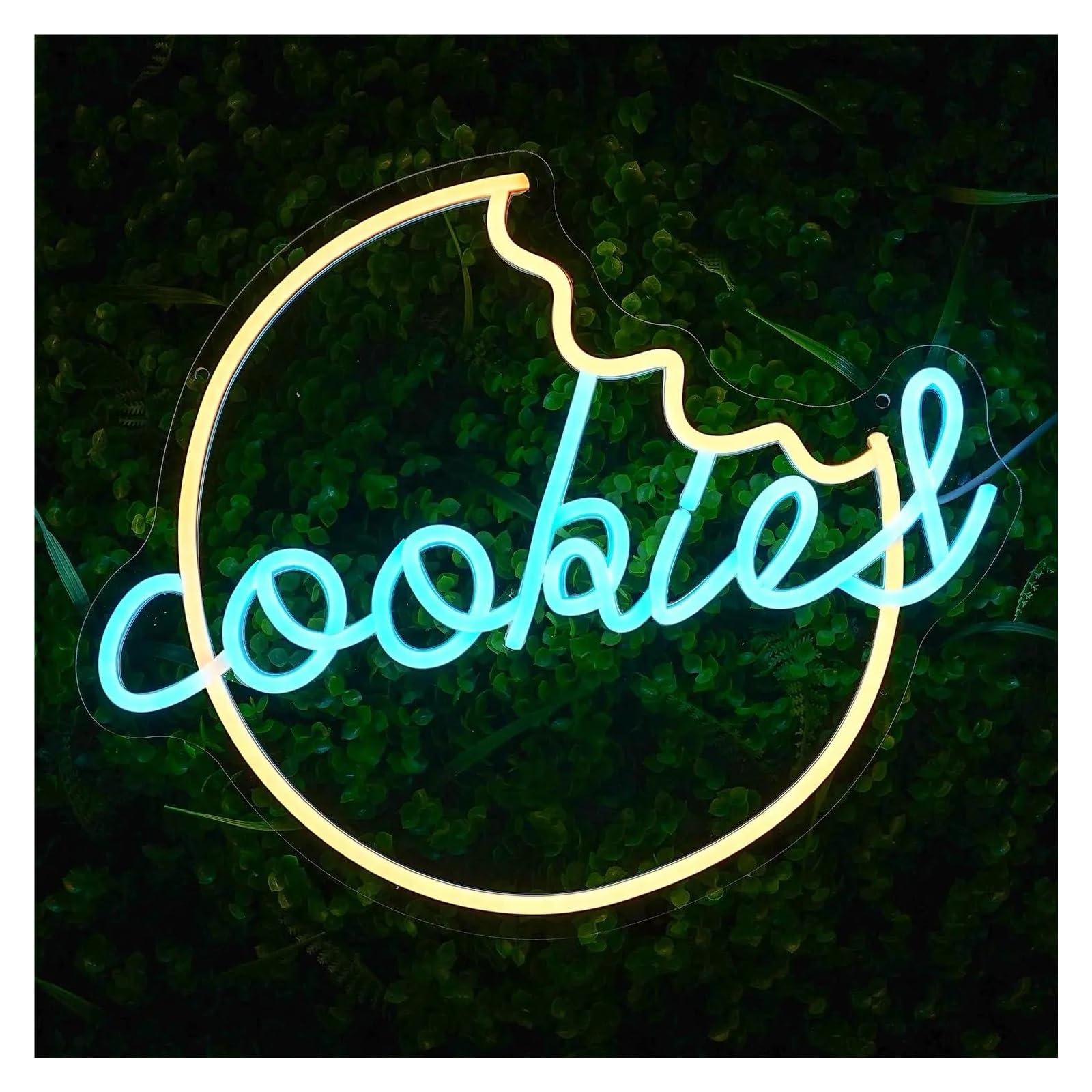 XENITE Luces Art Decoration Christmas Letrero De Neón Con Luces LED De Postre, Ideal Para Cafeterías, Bares, Hogares, Cocinas, Reposterías, Panaderías Y Dormitorios, 40.5cmx33cm