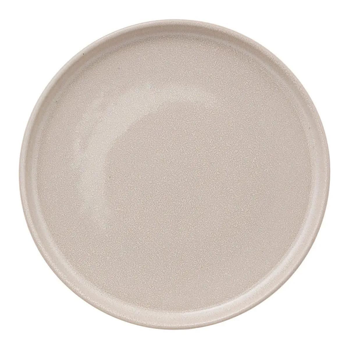 Secret de Gourmet - Lot de 6 Assiettes à Dessert Terre Inconnue 21cm Beige