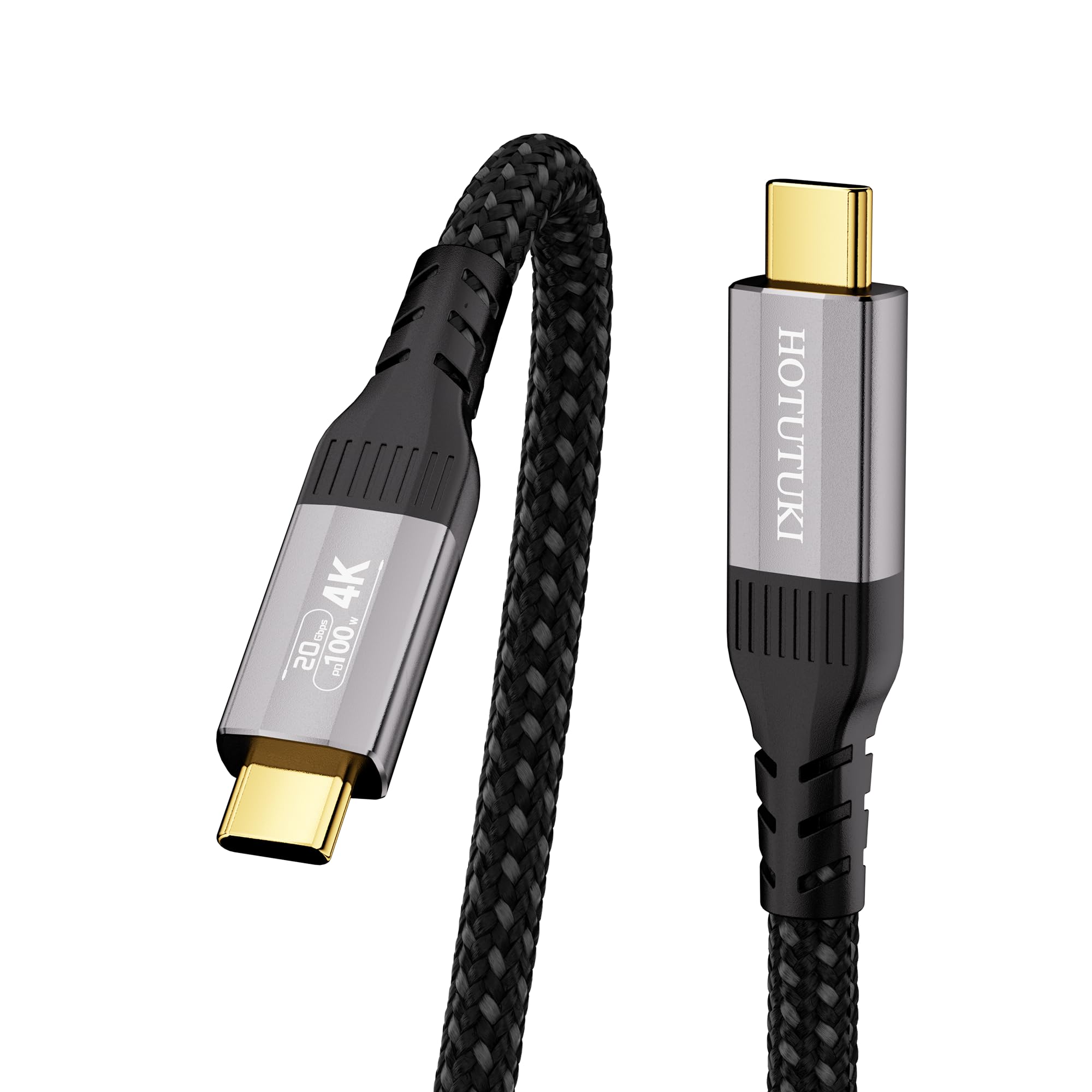 - 3.3FT/1m usbc to usbc Cable Compatible with Thunderbolt 4/3, 20Gbps High Speed Data Transfer, 100W PD Fast Charging, 4K@60Hz Video Monitor Display Cord,USB 3.2 gen 2 for ssd