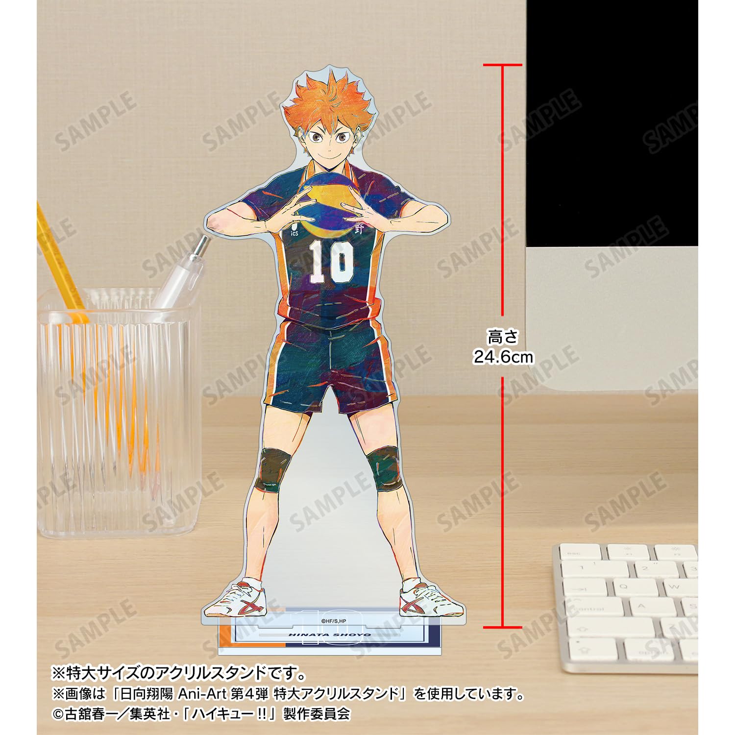 Amazon.co.jp: ハイキュー!! 田中龍之介 Ani Art 第4弾 特大
