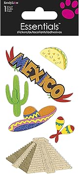 Sandylion Mexico Essentials Sticker, Large
