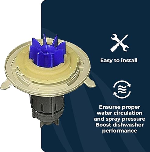Miniatura 4 de Fisher & Paykel Piezas del lavaplatos del rotor del reemplazo de la asamblea del rotor 524285P, equipo modelo del rotor del motor del cajón del cajón