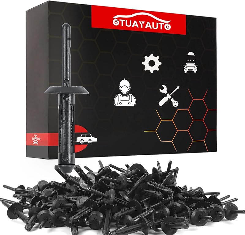 Clips plásticos de acabamento OTUAYAUTO para Jeep, Chrysler e Dodge – Kit com 100 unidades