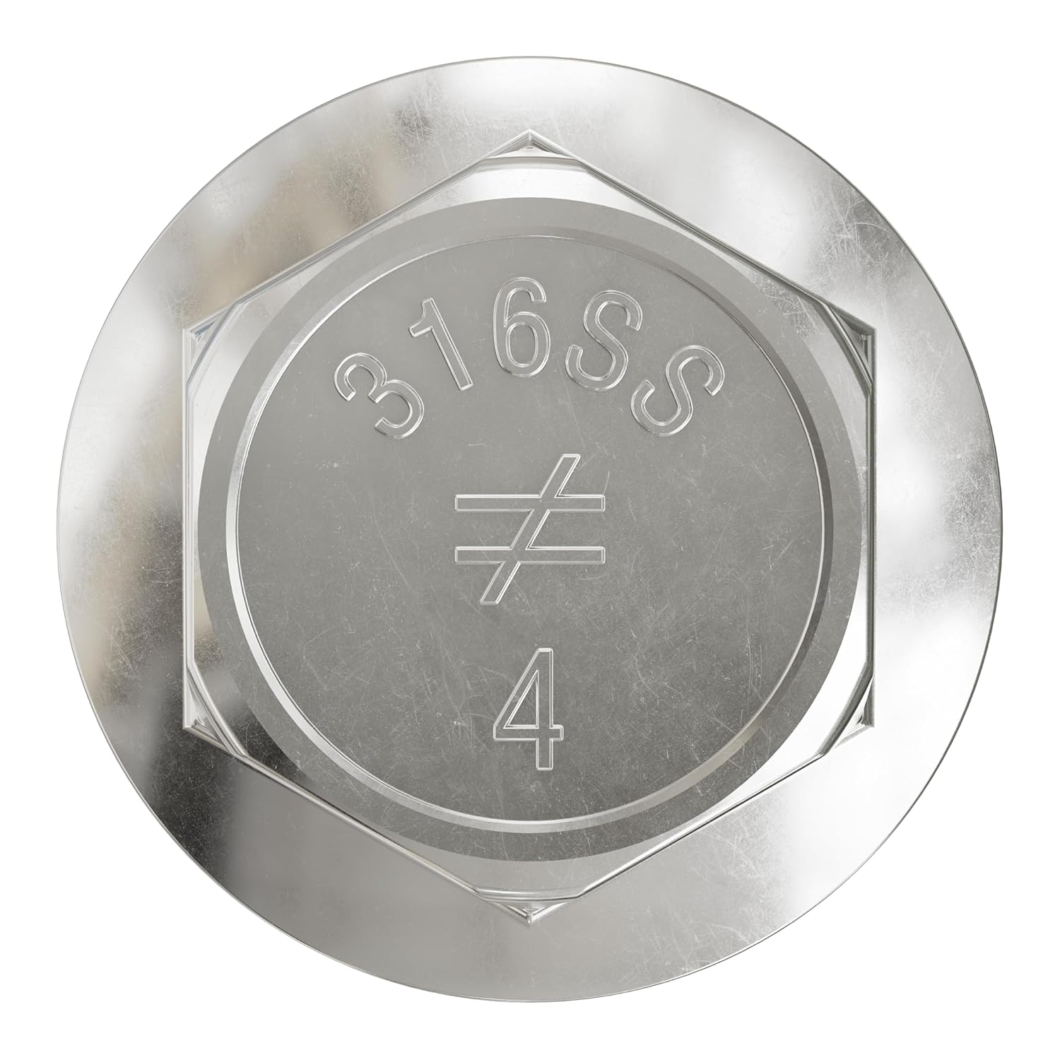 Simpson Strong-Tie THD50400H6SS - 1/2-Inch x 4-Inch Hex Washer Head, Type 316 Stainless Steel Titen HD Heavy Duty Screw Anchor for Concrete, Easy Installation (Pack of 20)