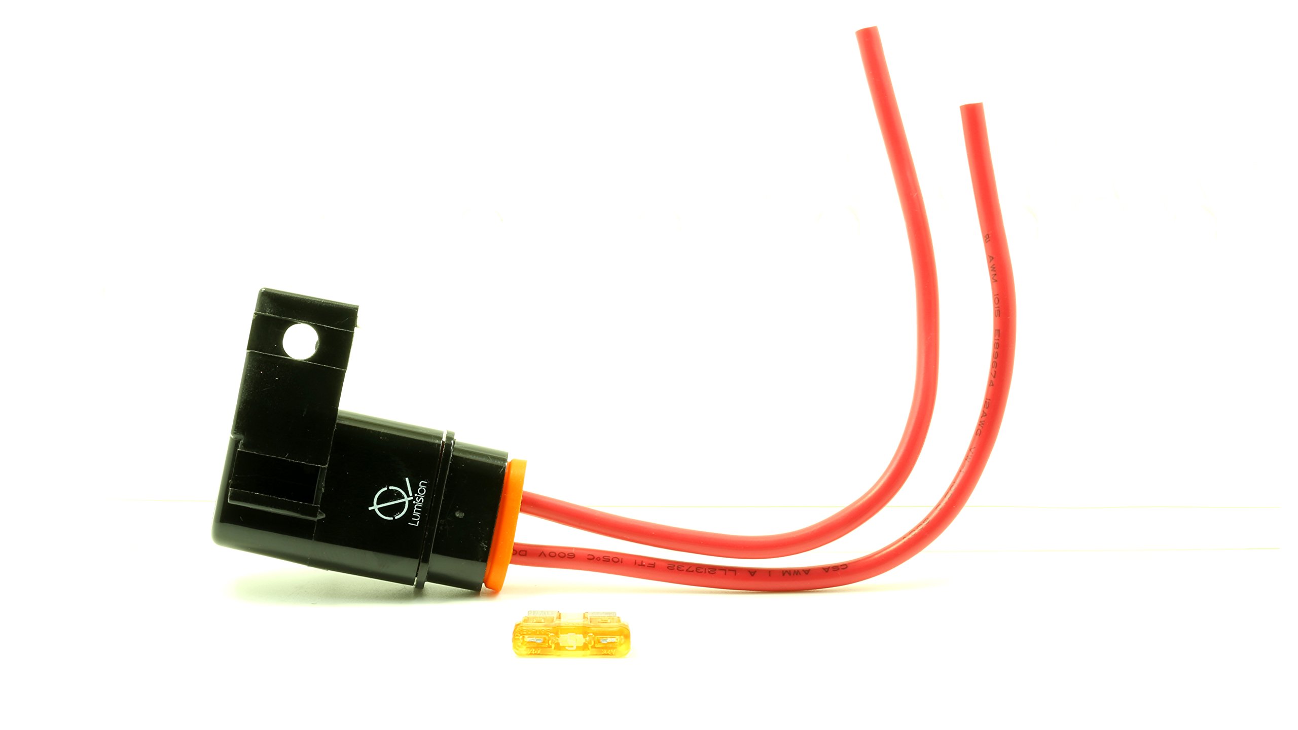 Lumision 12AWG Weather Proof Mountable Fuse Holder Marine Grade w/ 5A Fuse