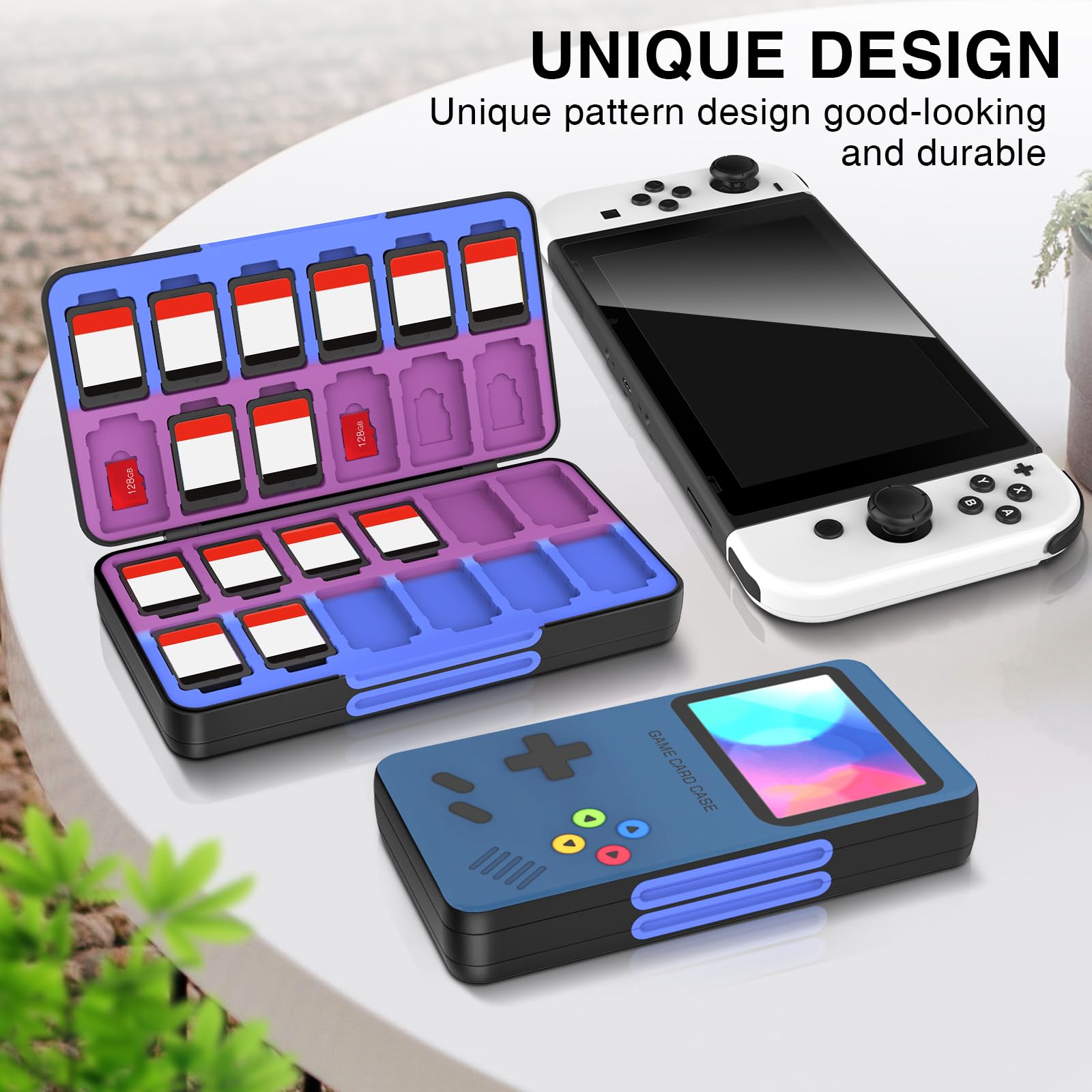 THELIFELICIOUS Switch Game Card Storage Box for Nintendo Switch