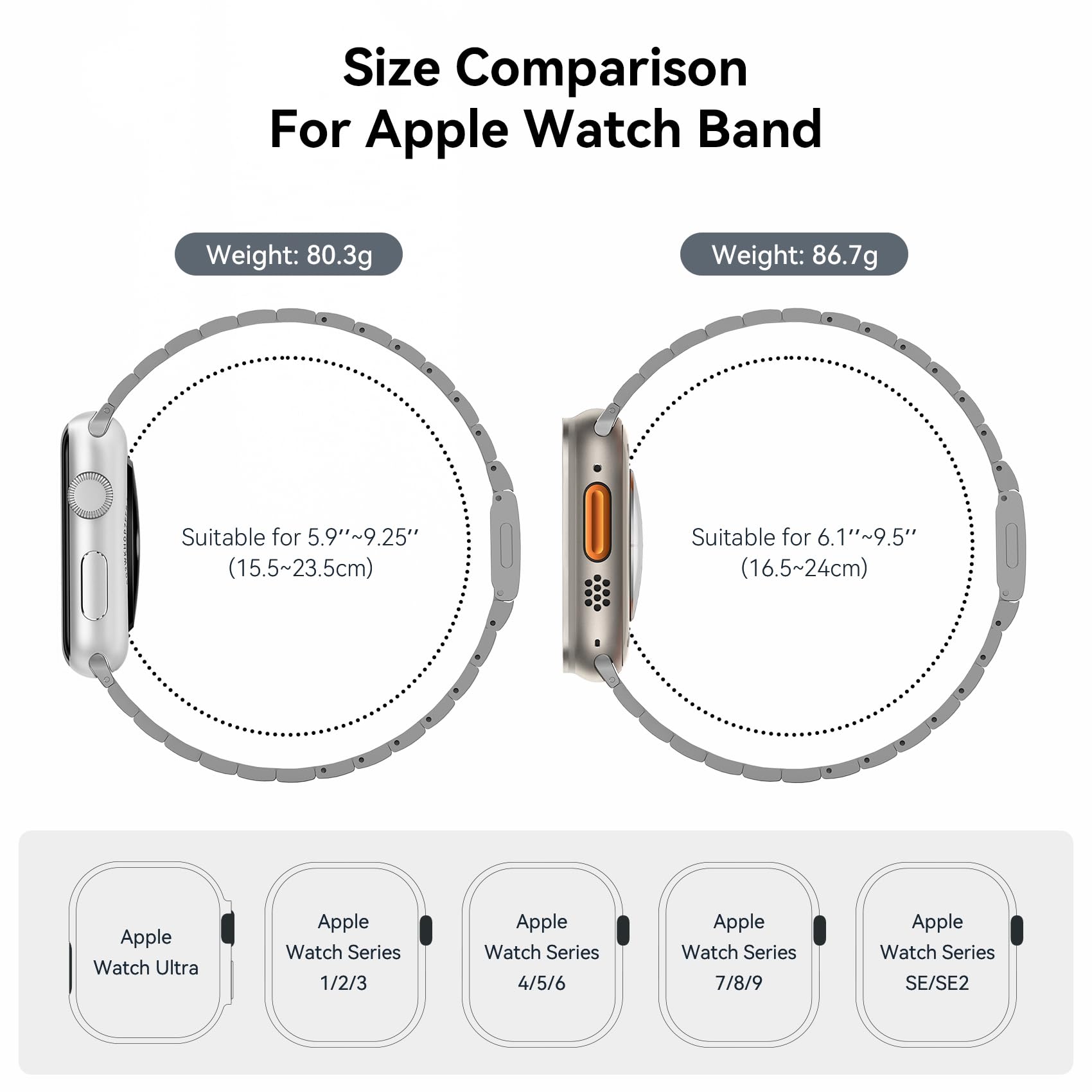 LULULOOK Metal Yi Sliver Small