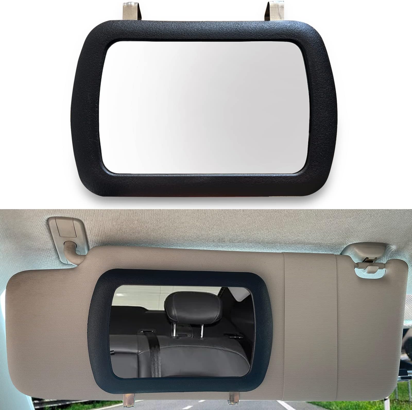 Car Sun Visor Vanity Mirror, Universal HD Travel Makeup