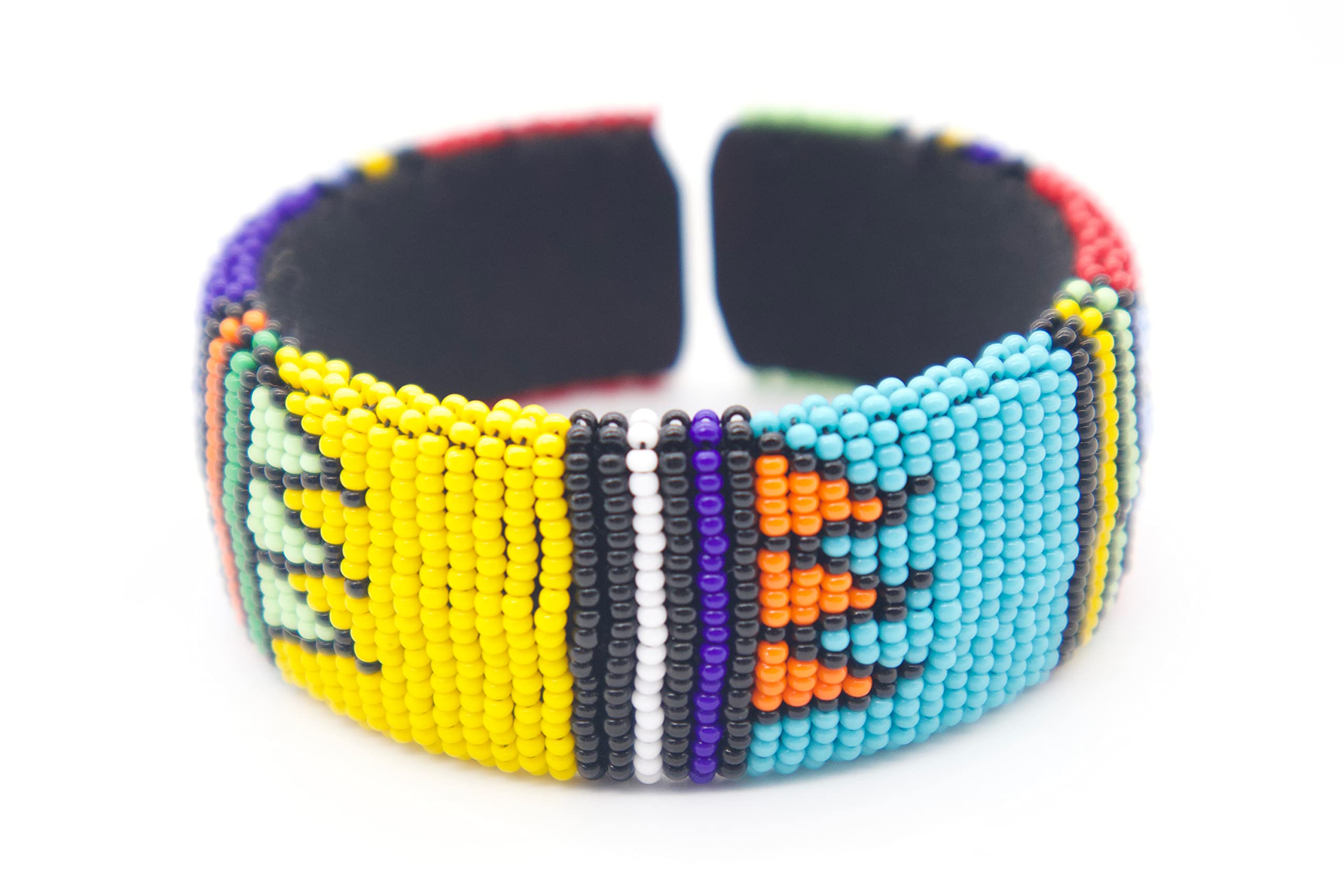 Ndlovu Zulu Bangle | by Woza Moya (Come Spirit of Change) | Handmade by The Hillcrest AIDS Centre Trust Crafters in South Africa
