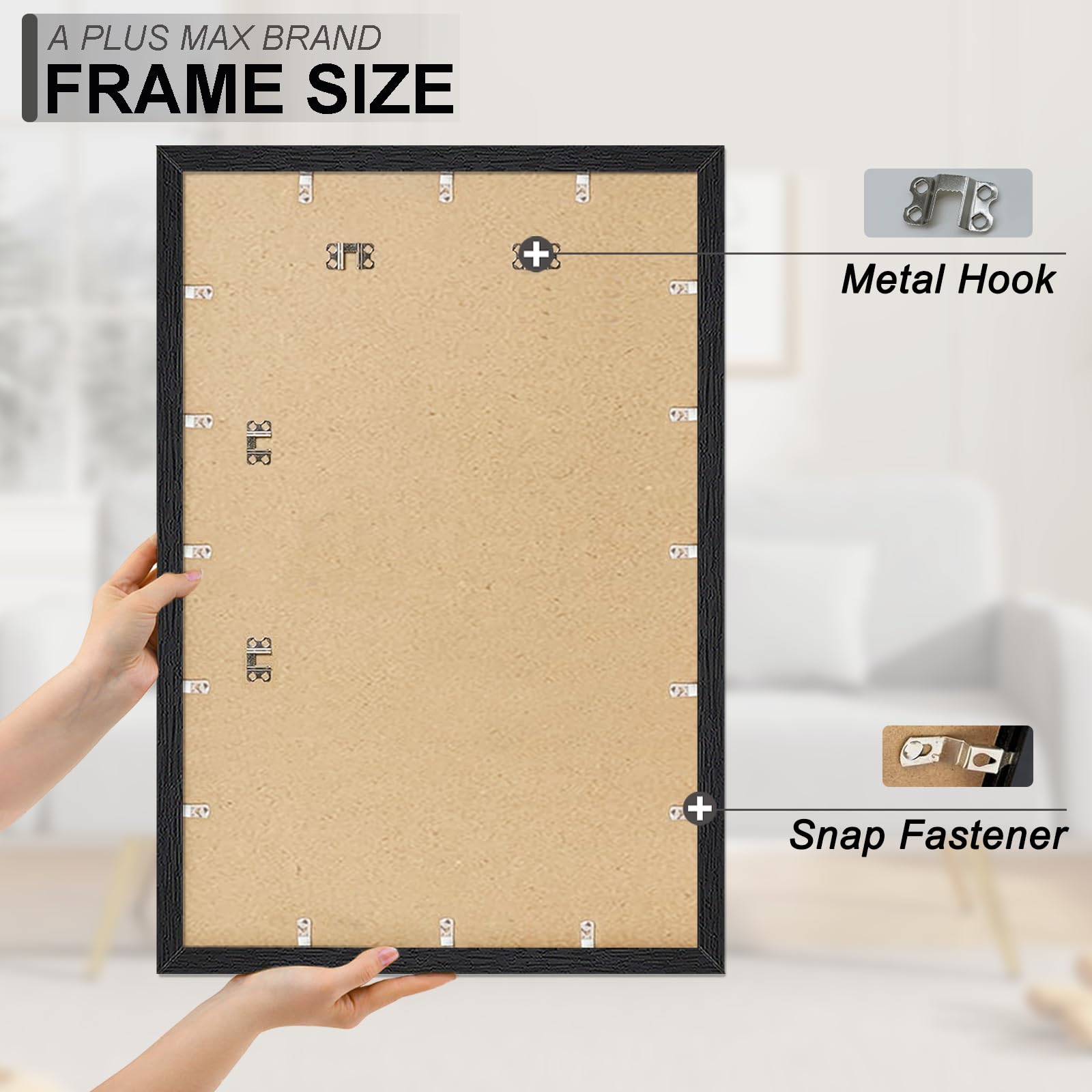 by lassen frame 14センチ Amazon.com - A PLUS MAX 22x34 Picture Frame, Black Engineered Wood