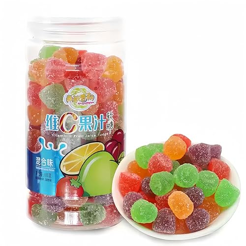 MKSDDF-180g-gum drops candy gumdrops jelly candy fruit slices candy gumdrops candy gumdrops candy spice drops candy (Mixed flavors) - Mixed Flavors