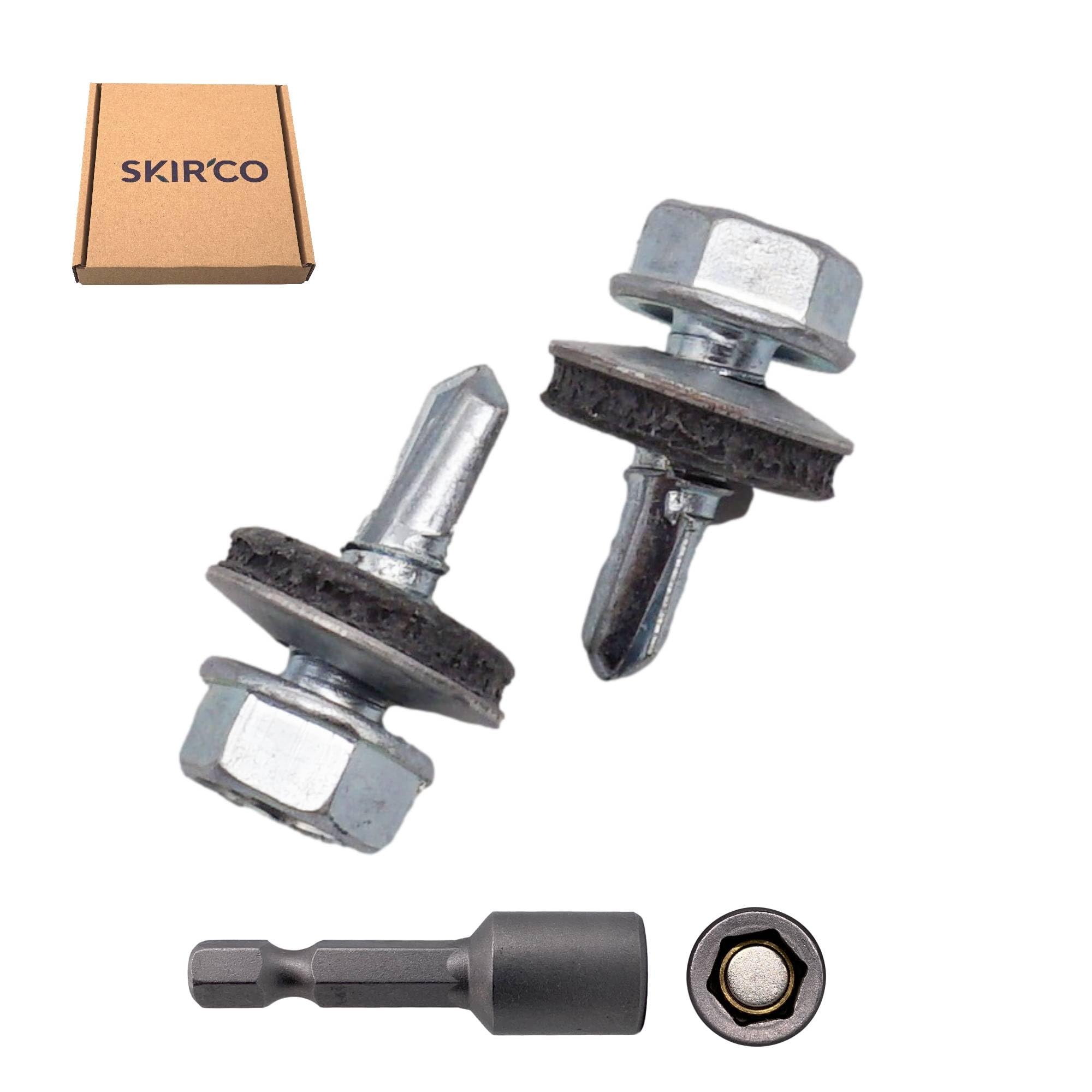 QUARKZMAN #12X3" Viti Autofilettanti Con Guarnizione In - Foto 10