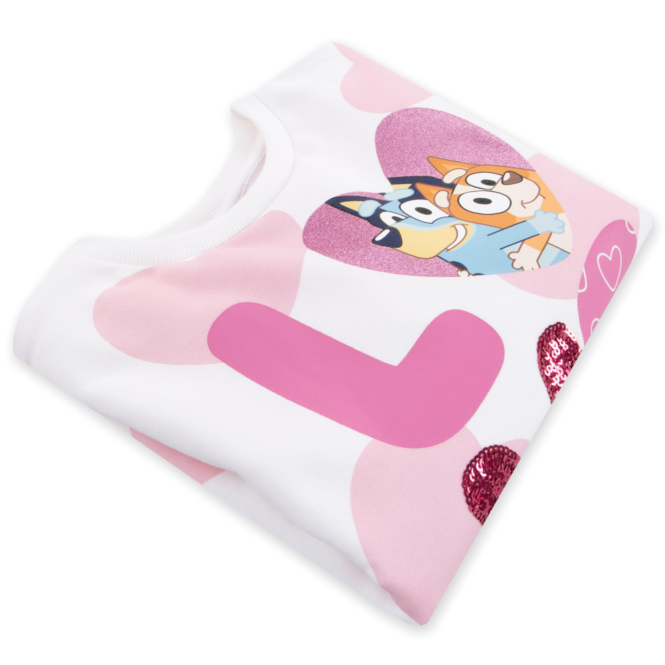 Bluey Sudadera Bingo Sudaderas Niña | Sudadera Blanca Niña | Verano Sudaderas Chica