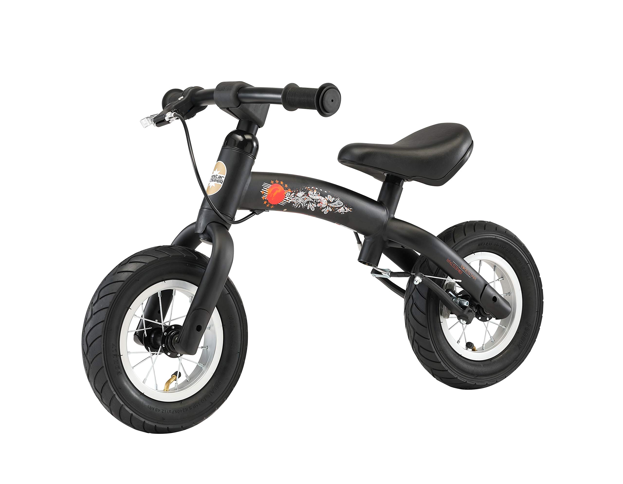 BIKESTAR Bicicleta sin Pedales para niños y niñas | Bici 10 Pulgadas a Partir de 2-3 años con Freno | 10" Edición Sport