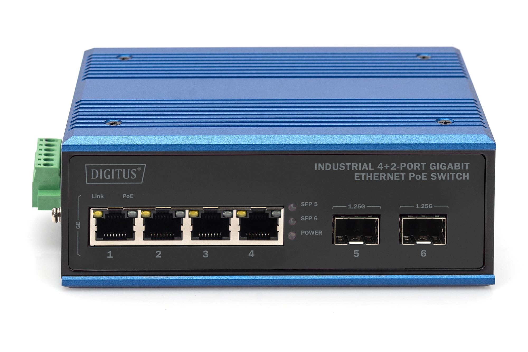 Digitus Industrieller PoE Netzwerk-Switch – 4X RJ45 + 2X SFP –bit/s – Bild 6