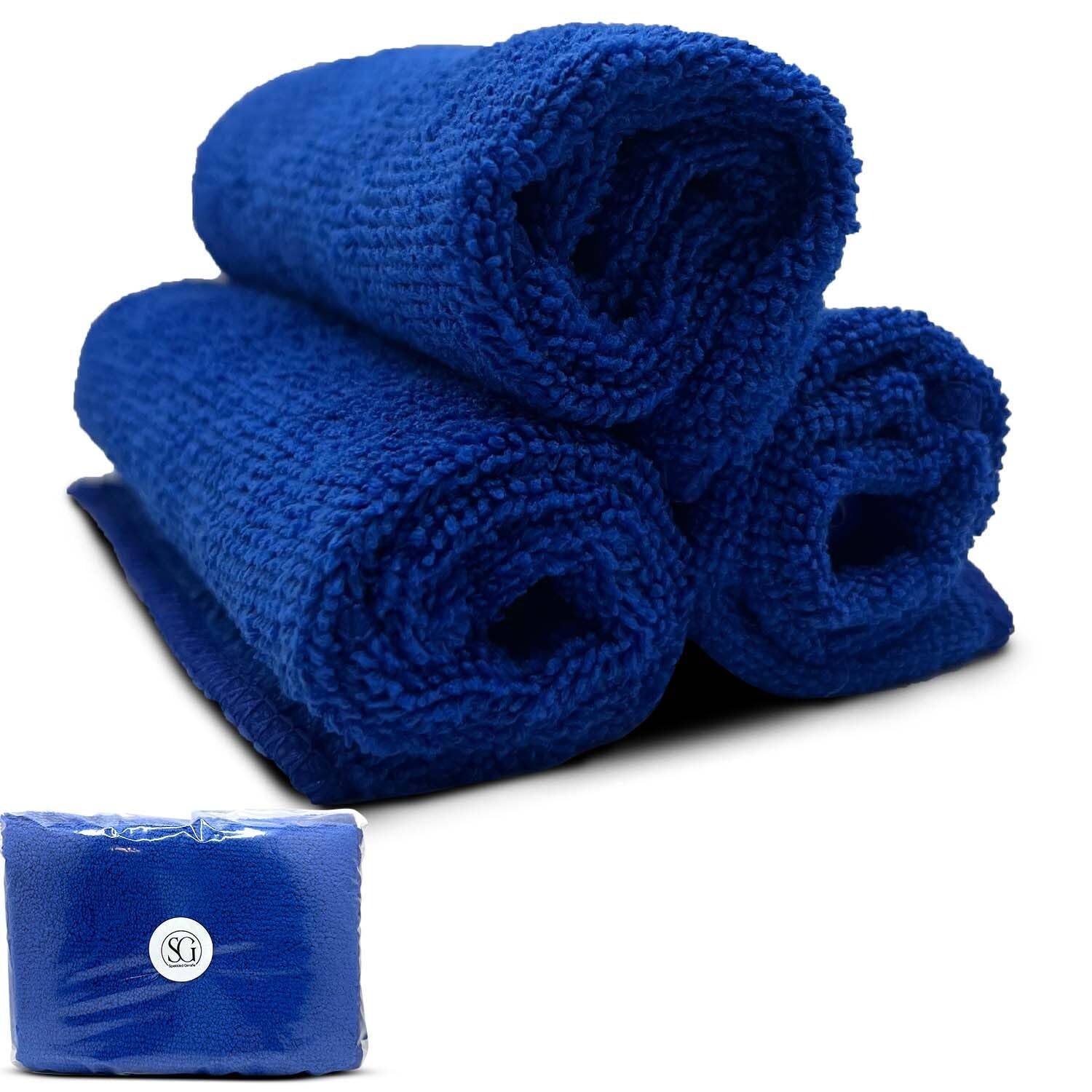 3-Pack Bowling Ball Cleaner Polishing Cloths – Oil, Scuff, and Belt Mark Cleaner - Restores Tack and Prolongs Lifespan of Ball - Microfiber Cleaning Cloth, 11.25