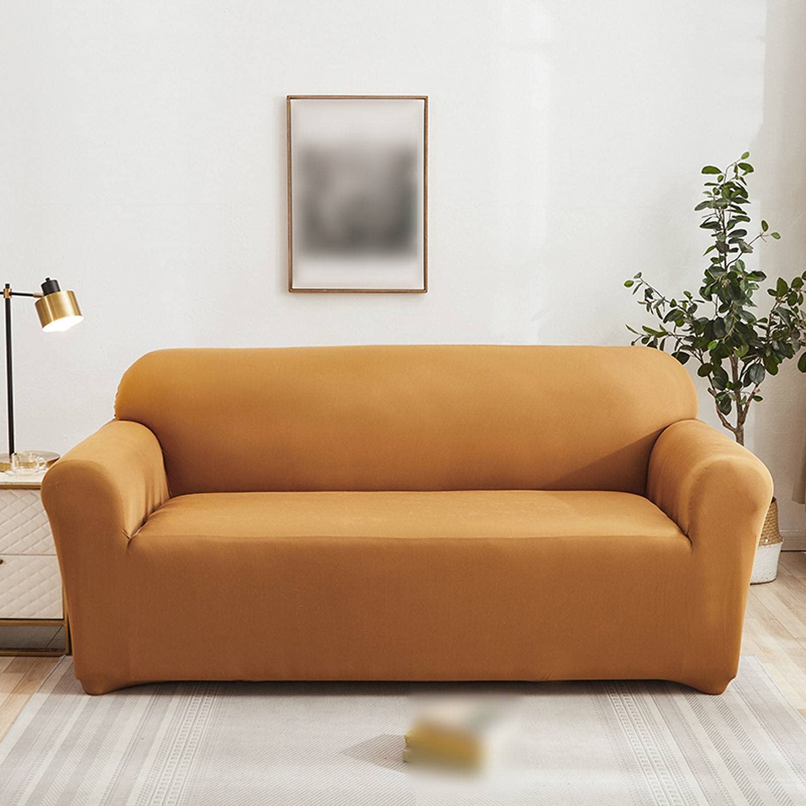 Amazon｜ソファーカバー 1/2/3/4人掛け 肘付き 無地 ソファカバー 伸縮