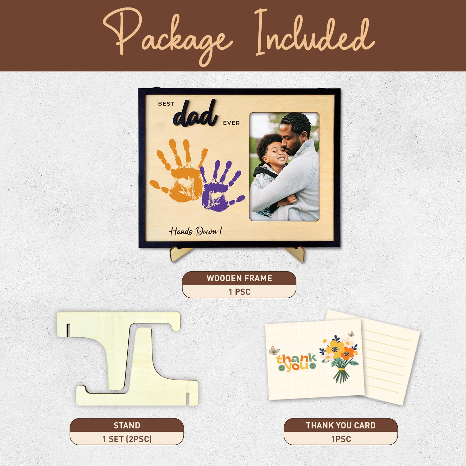 Havoc Gifts Engraved Photo Frame, Baby Girl