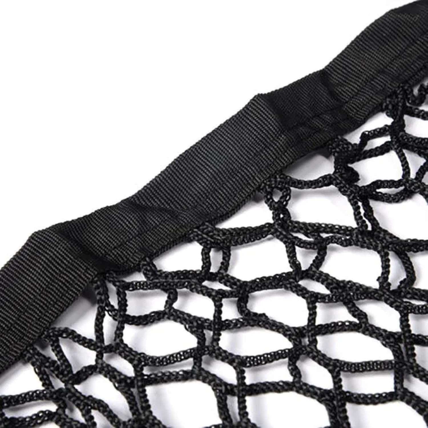Car Cargo Net for Volvo XC60 2008-2025, Car Trunk Cargo Net Trunk Storage Organizer Boot Trunk Net(Double Layer)