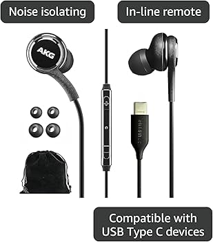 Amazon.com: Samsung AKG Wired Earbuds Original USB Type C in-Ear Amazon.com: Samsung AKG Wired Earbuds Original USB Type C in-Ear