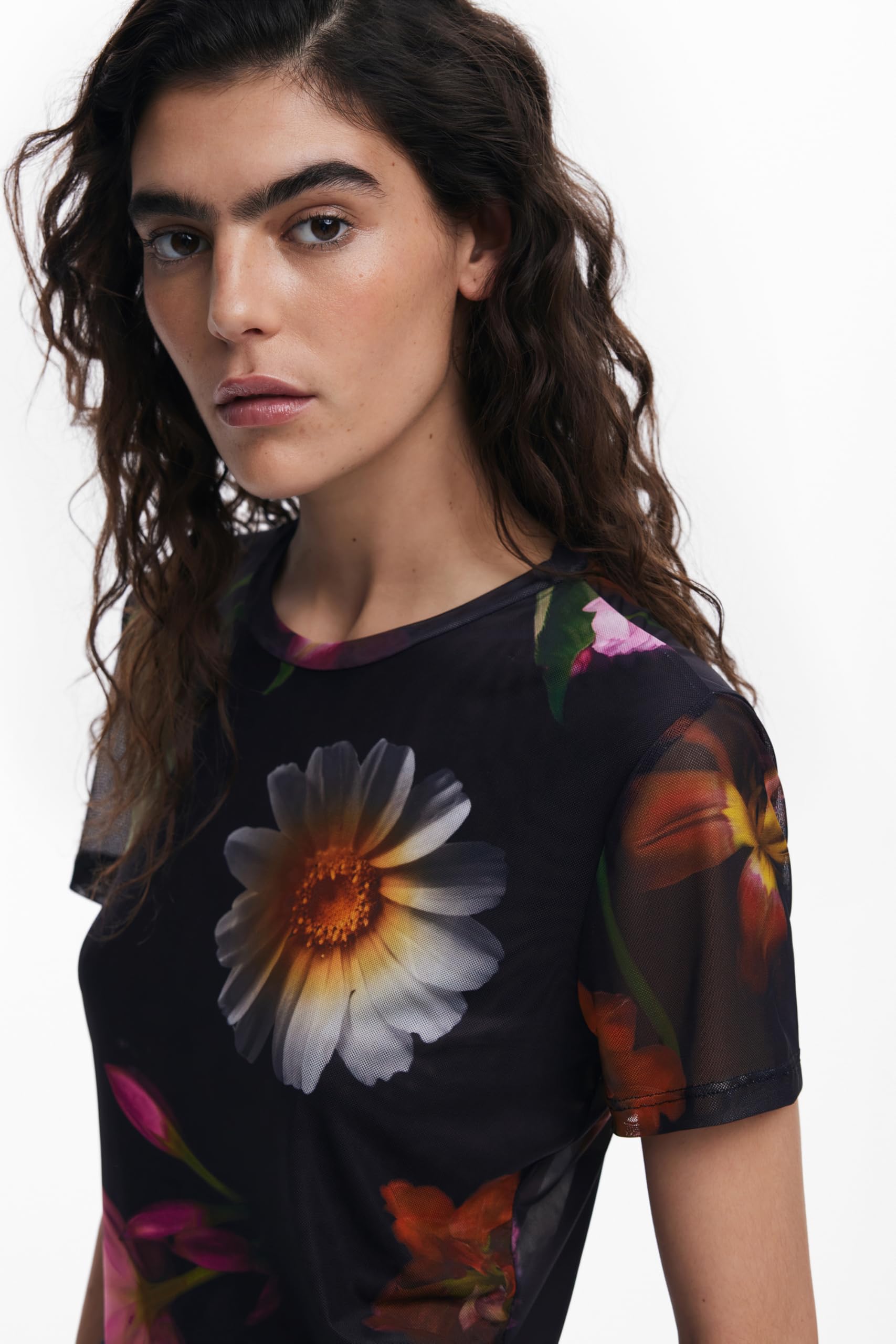 Desigual 25swtk88 T-Shirt Donna (Pacco da 1)