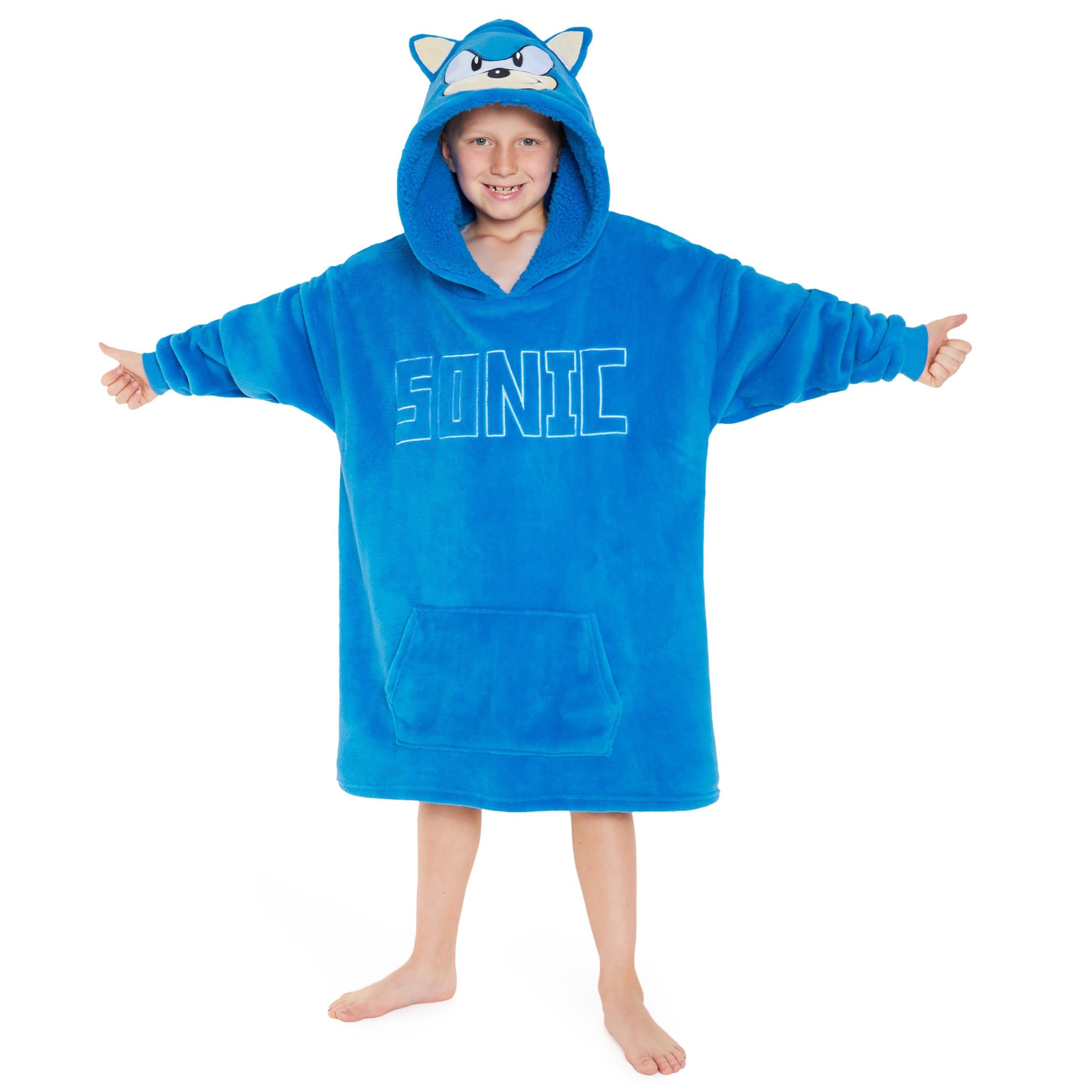 Sonic the Hedgehog Unisex Oversize Poncho One Size Multi