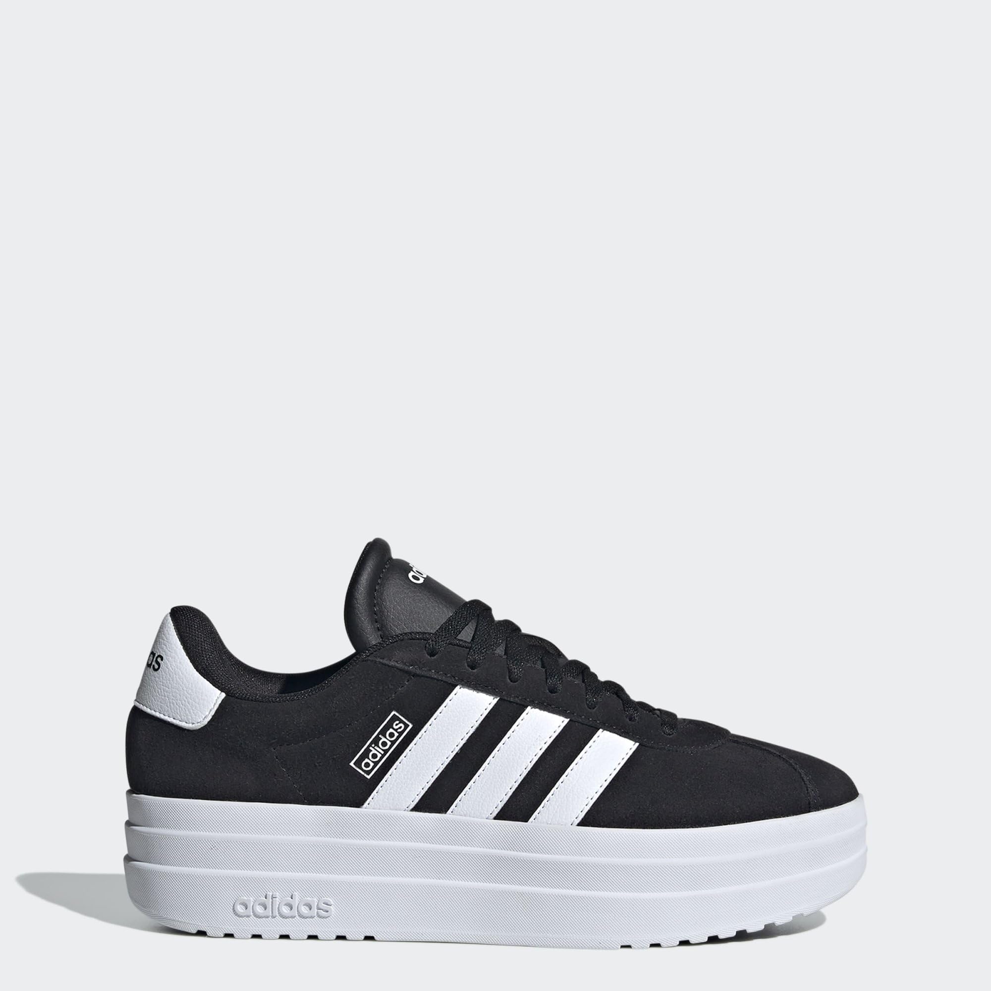 adidas Women's Zapatilla VL Court Bold, Core Black/Cloud White/Cloud White, 36 2/3