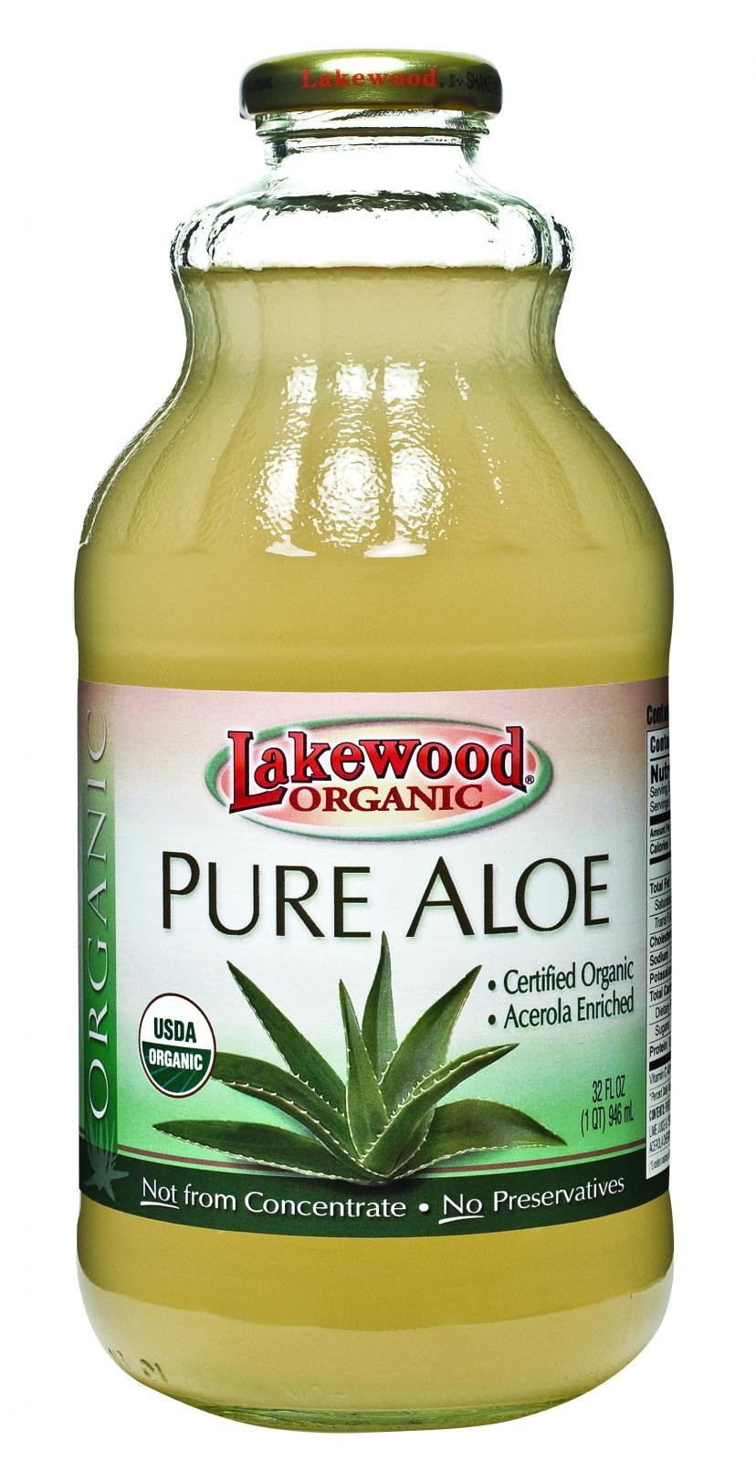 Amazon.com : Lakewood Juice Aloe Vera Org 32 Fo : Grocery