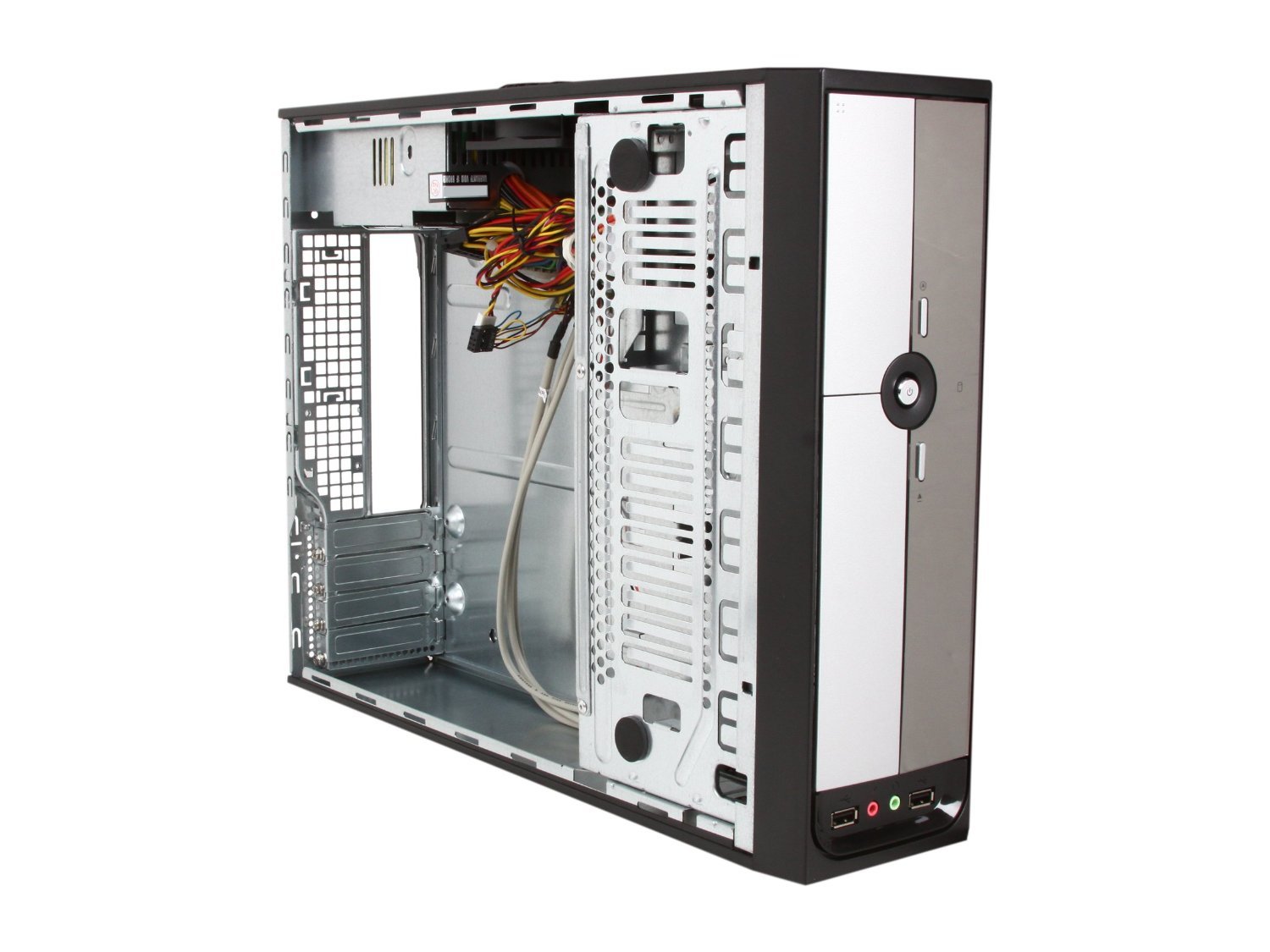 ROSEWILL Micro ATX Slim Computer Case with PSU, slim computer case