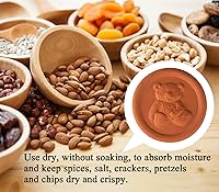 Vista 4 de Los discos ahorradores de azúcar morena terracota mantienen el azúcar moreno suave o seco