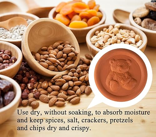 Miniatura 4 de Los discos ahorradores de azúcar morena terracota mantienen el azúcar moreno suave o seco