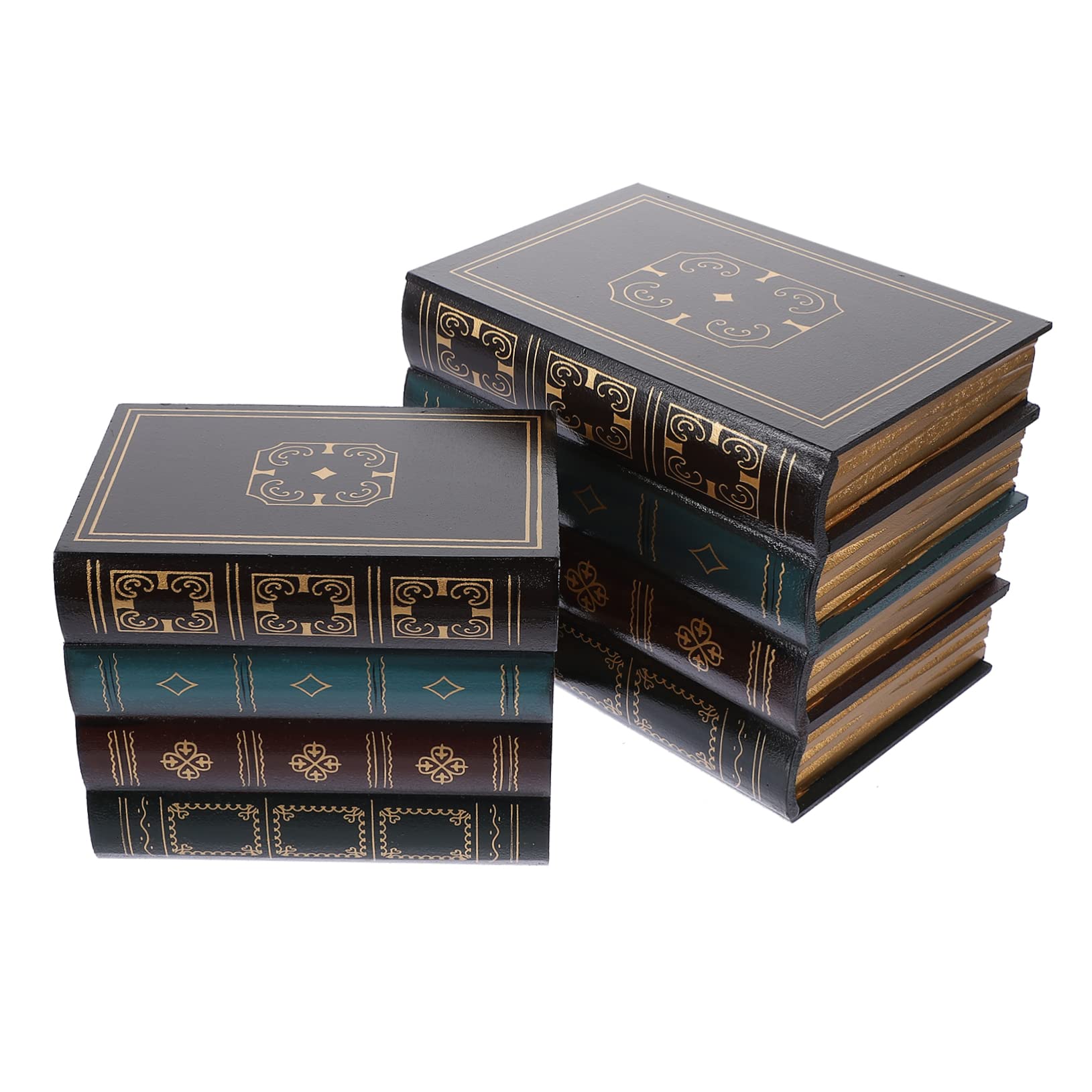 Faux livre Mikikit pour combler le vide d'une étagère avec un style bois