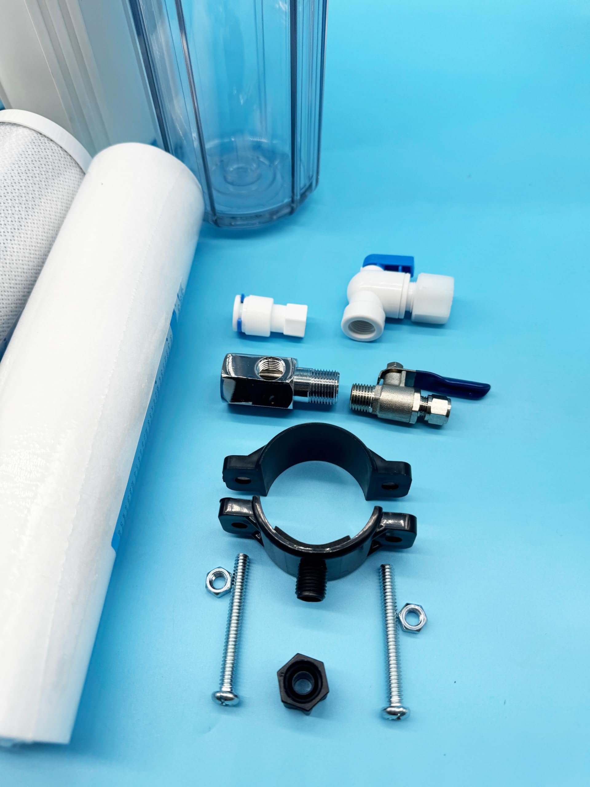 Equipo de Ósmosis Inversa Domestica iOSMO | Ósmosis Inversa 5 Etapas + 2 Recambio Filtros | Filtros y Membrana Universales | Diseño Exclusivo para iFONT (Fabricante: Hidro-Water S.L)