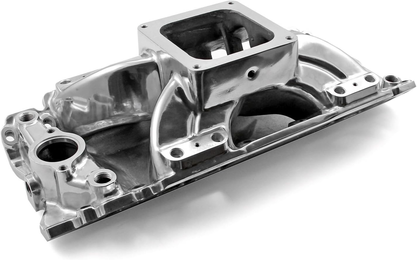 Speedmaster PCE148.1012 Compatible with Chevy BBC 454 Rect Port Dominator w/Inj Ports High Rise Intake Manifold Polished
