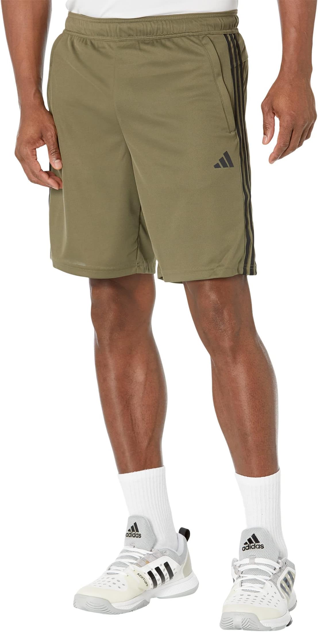 olive adidas shorts