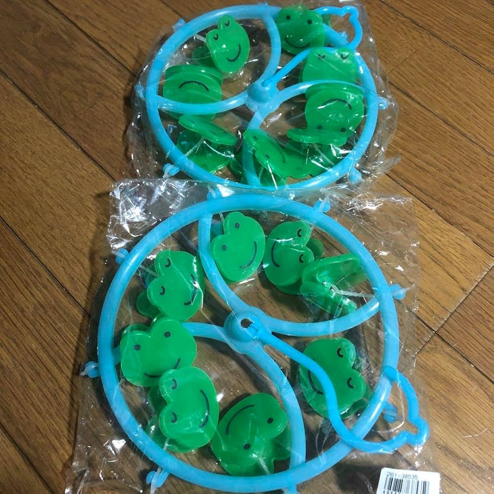Amazon.co.jp : カエル かえる 蛙 洗濯バサミ 2点セット 平成