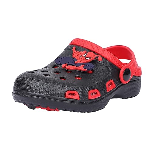 Kidsville Spiderman Multicolor Clogs for Boys