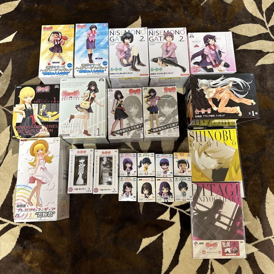 Amazon.co.jp: 物語シリーズ フィギュア等 まとめ売り 計23点 : おもちゃ