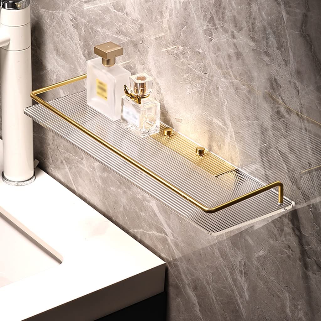 NPQPNAFC Bathroom Shelf Shower Caddy Wall-Mounted Household Bathroom Towel Rack Cosmetics Shampoo Storage Rack Kitchen Holde Organizer Stands