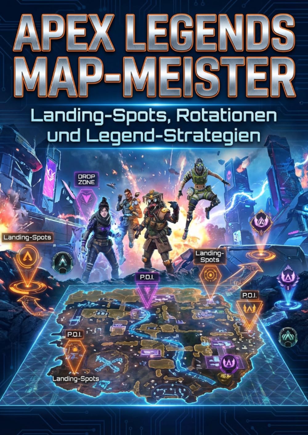 Apex Legends Map-Meister: Landing-Spots, Rotationen und Legend-Strategien: Beste Drop-Orte, optimale Rotationen und Meta-Legenden für Rang- und Arena-Erfolg