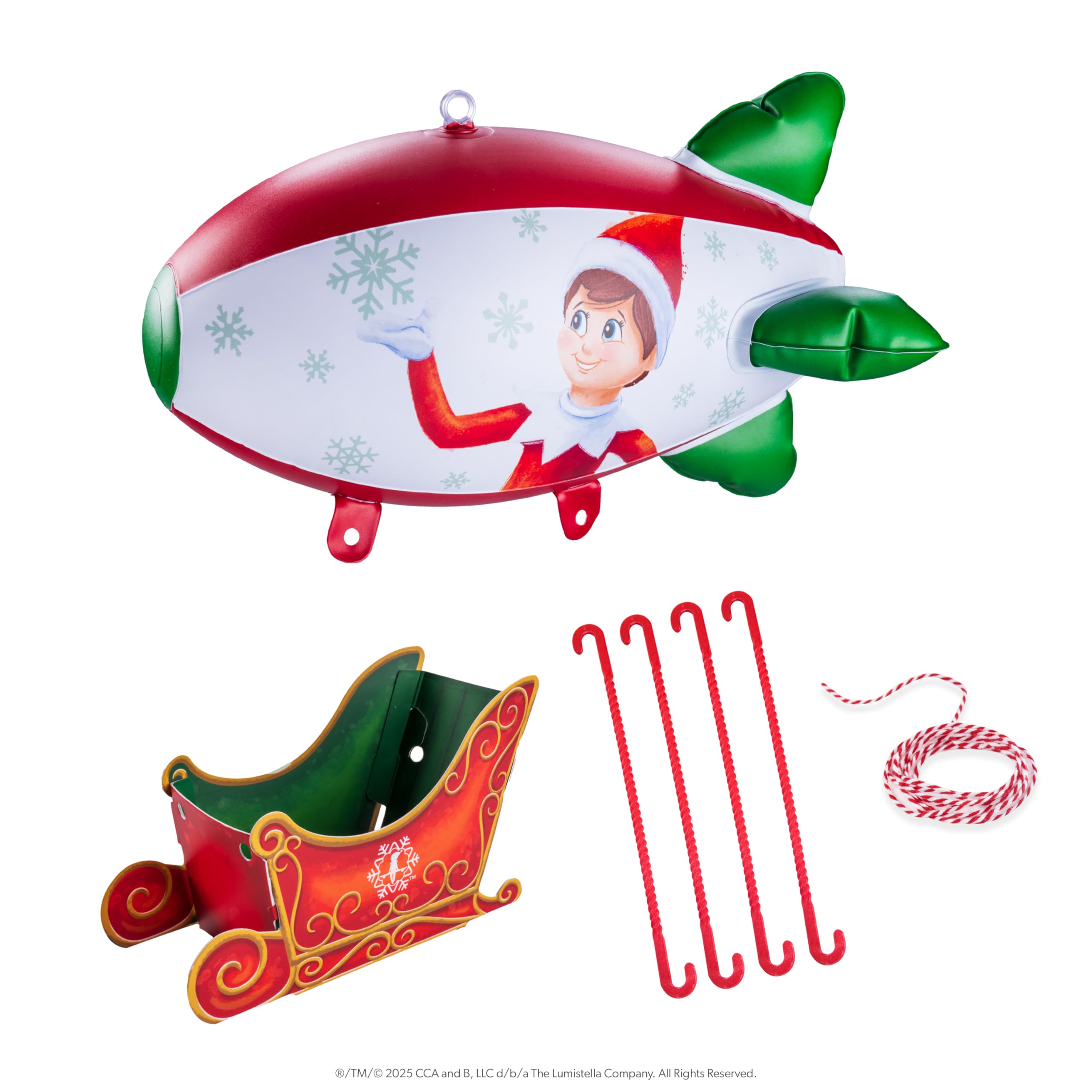 The Elf on the Shelf® Polar Props(TM) 20th Anniversary Luftschiff