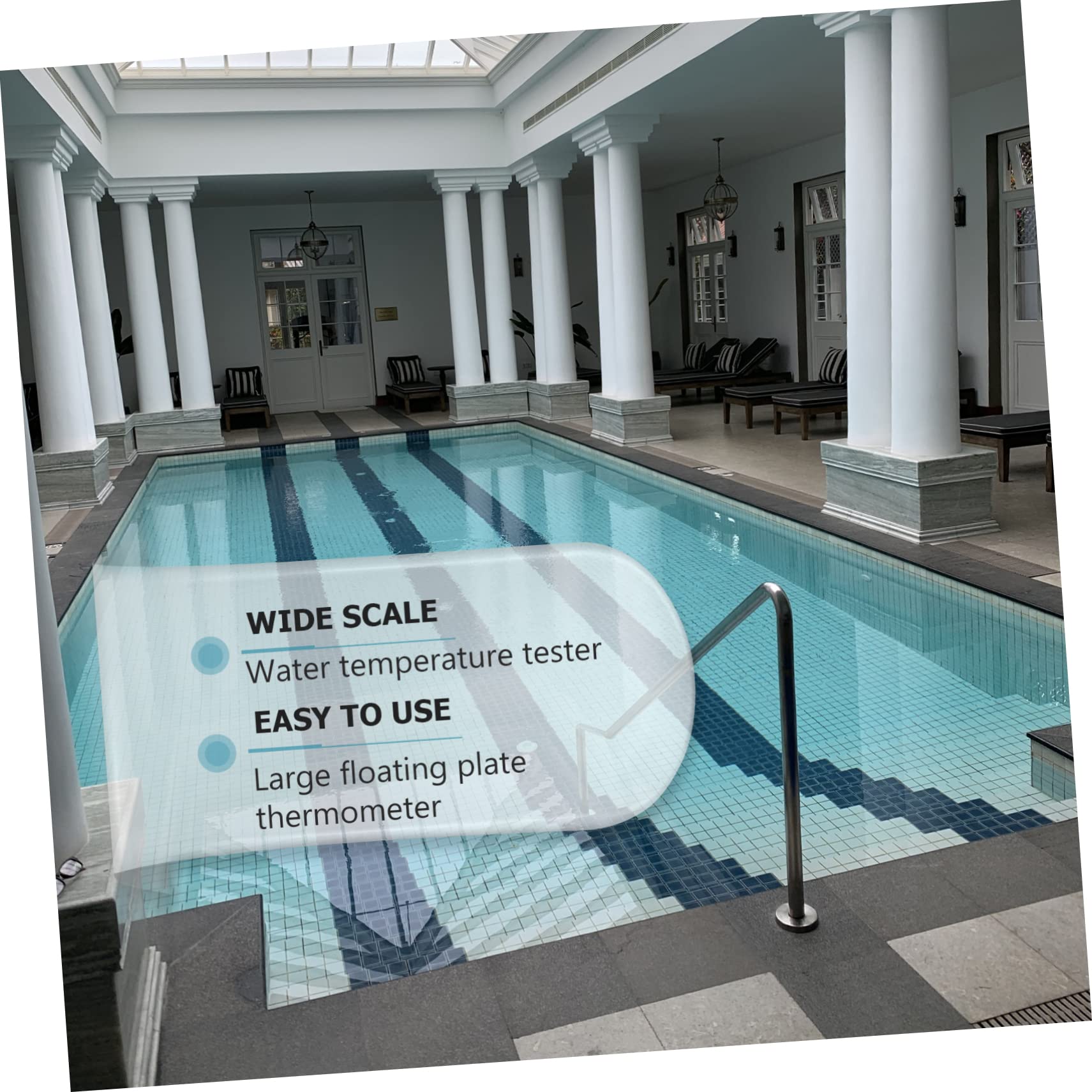 Termometro Galleggiante Piscina con Display e per Stagni Vasche e Acquari Monitoraggio Temperatura Affidabile