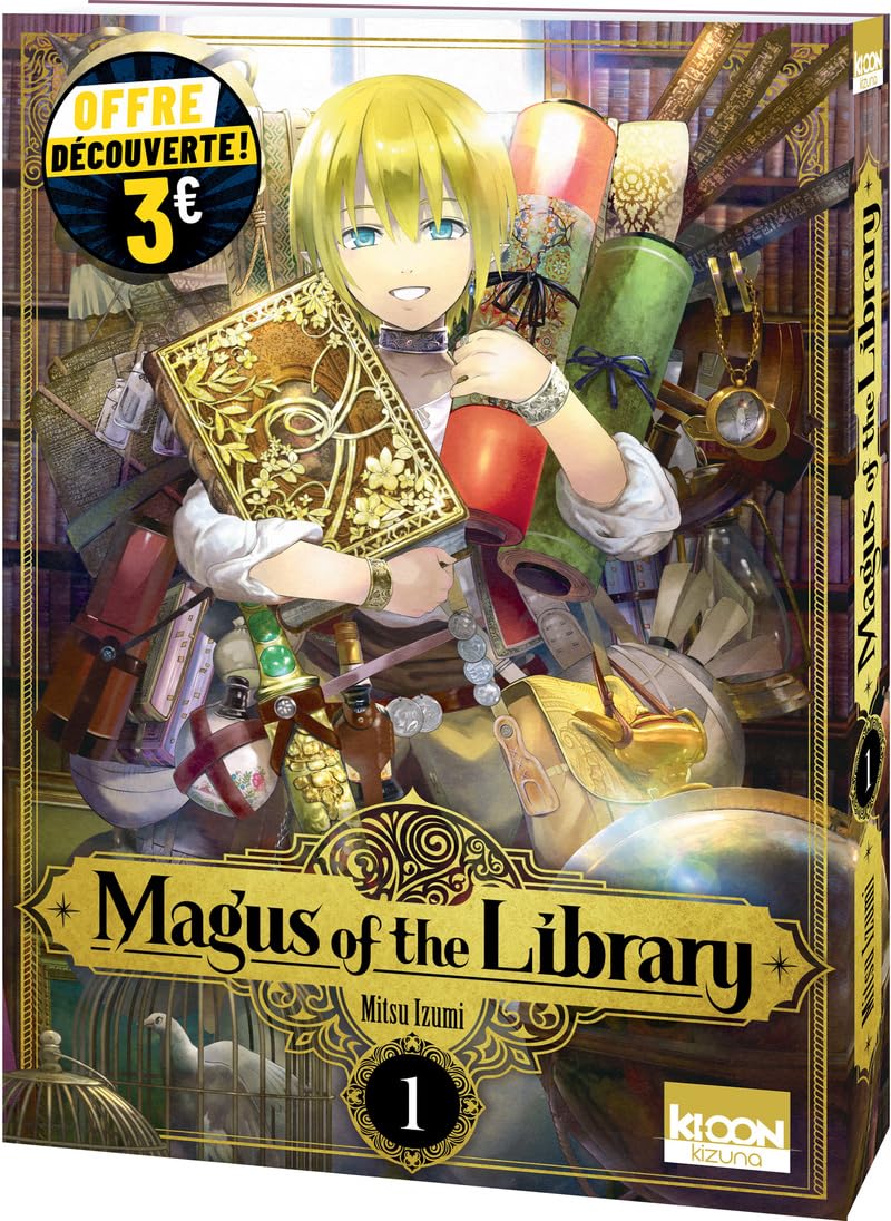 Magus of the Library T01 à 3 euros - Mitsu Izumi - Ki-oon - broché - Manga