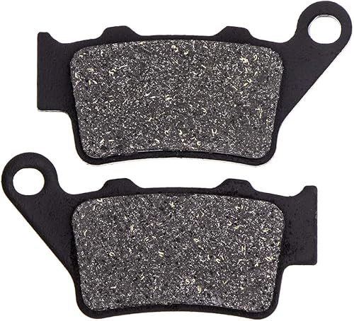 Miniatura 4 de NICHE Juego de pastillas de freno para Husqvarna WR 125 250 BMW F800S F650 F800GS F650GS F700GS Triumph delantero trasero semi-metálico paquete de 4
